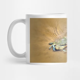 Blue Crab Hiding in the Sand Mug